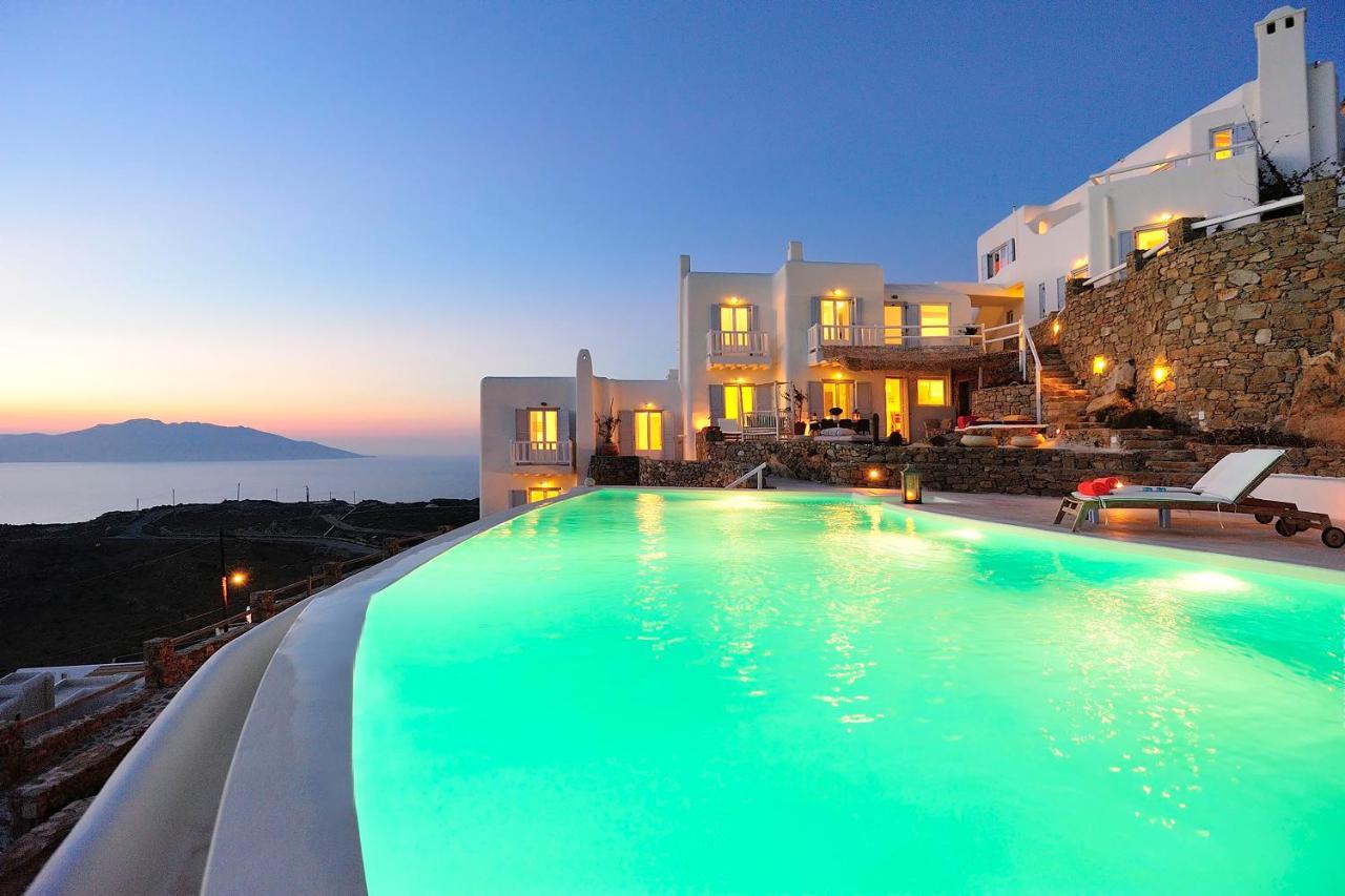 Mermaid Luxury Villas - Aquata Private Pool Fanari  エクステリア 写真
