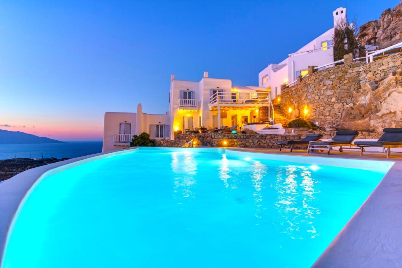 Mermaid Luxury Villas - Aquata Private Pool Fanari  エクステリア 写真