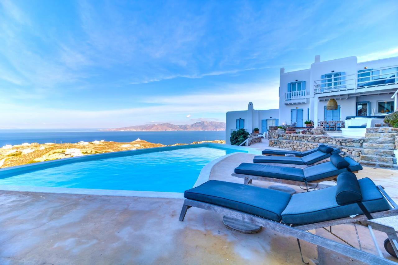 Mermaid Luxury Villas - Aquata Private Pool Fanari  エクステリア 写真