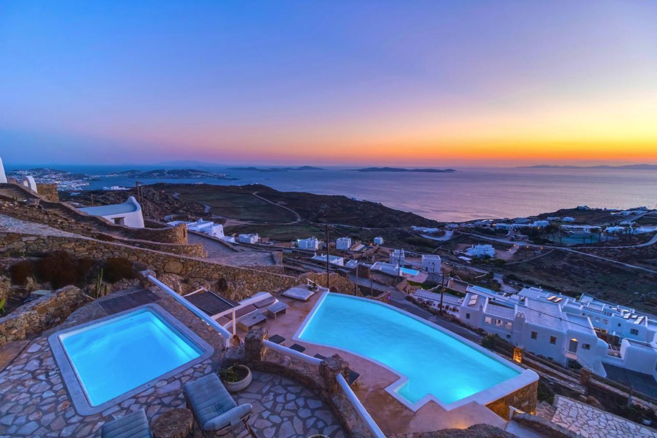 Mermaid Luxury Villas - Aquata Private Pool Fanari  エクステリア 写真